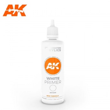 White Primer (100 ml) - 3rd Generation Acrylic AK11240